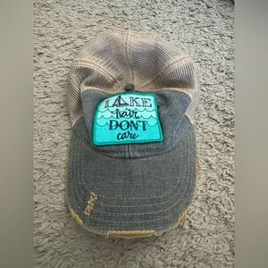 ‘Lake Hair Don’t Care’ Baseball Cap